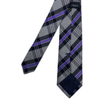 Next Classic Jacquard Plaid Striped Men's Tie