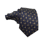 Brown Floral Nature-Inspired Men's Tie
