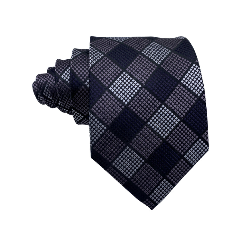Multi Color Plaid Pattern Men's Tie by Folkespeare