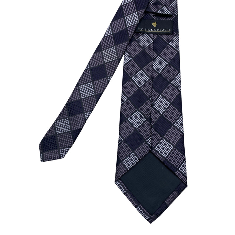 Multi Color Plaid Pattern Men's Tie by Folkespeare