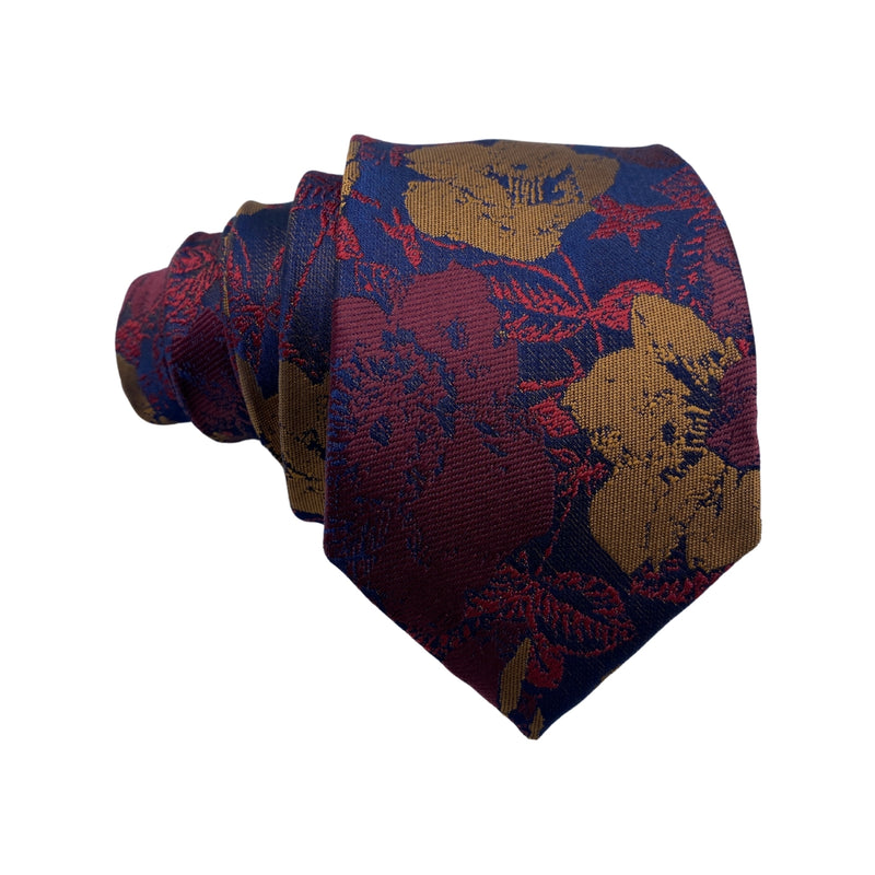 Taylor & Wright Dual Shade Floral Pattern Men's Tie