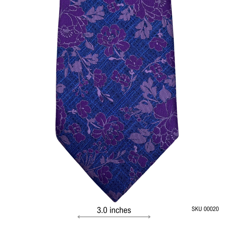 Taylor & Wright Minimalist Floral Pattern Men's Tie