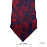 Scott & Taylor Dual Shade Floral Pattern Men's Tie