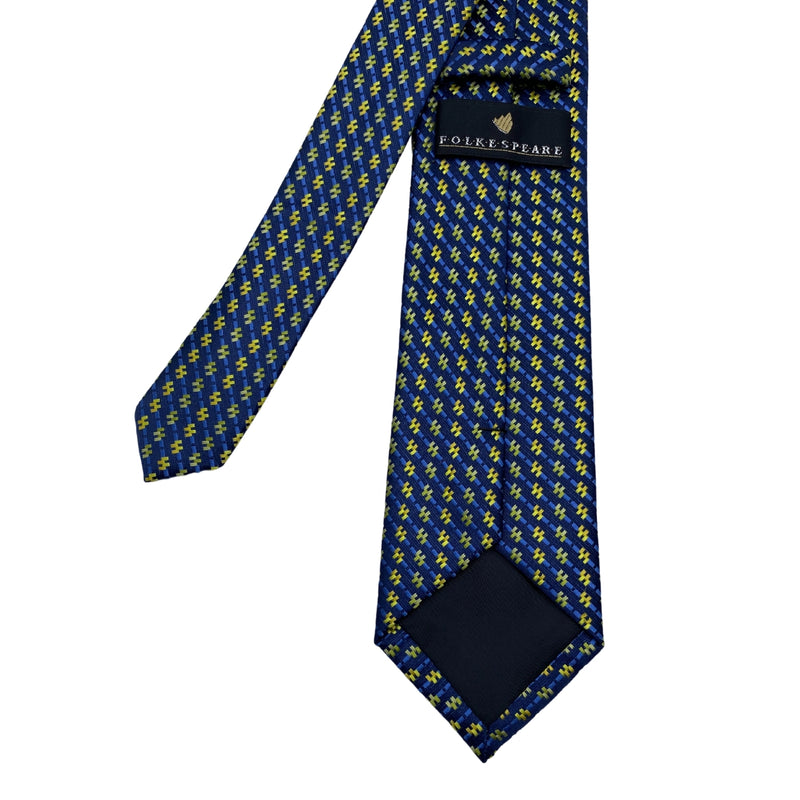 Folkespeare Modern Minimalist Geometric Pattern Men's Tie