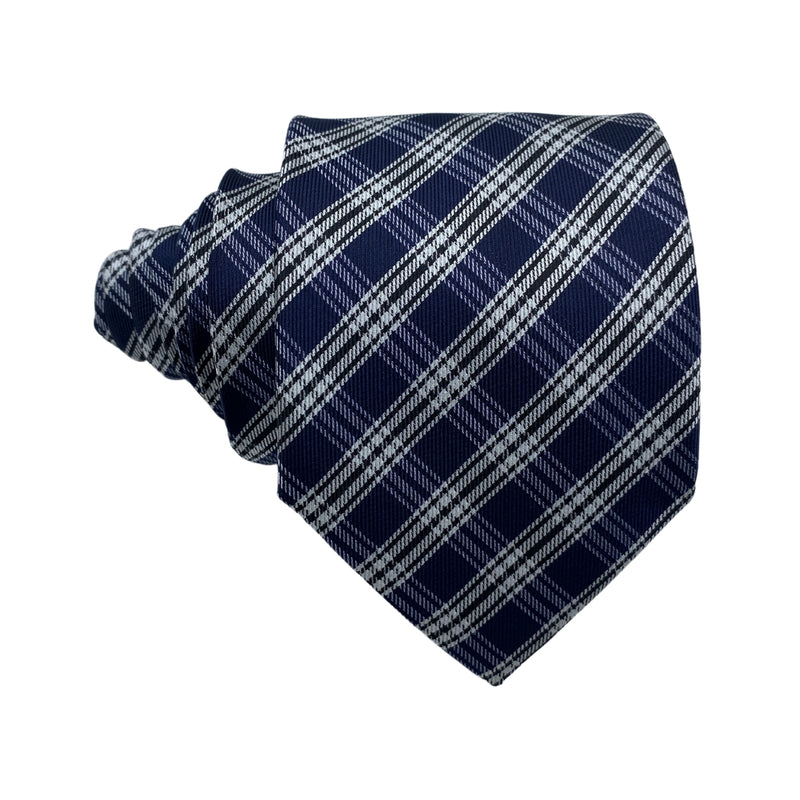 Taylor & Wright Minimalist Plaid Pattern Men's Tie