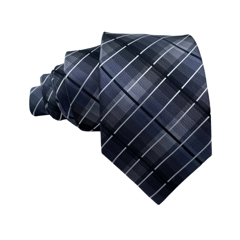 Folkespeare Plaid Pattern Men's Tie