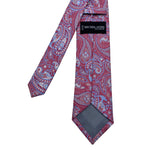 Paisley Pattern Light Pink Men's Tie by Michelsons