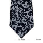 Dual Tone Charcoal Men's Tie