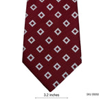 St. Bernard Geometric Pattern Men's Tie