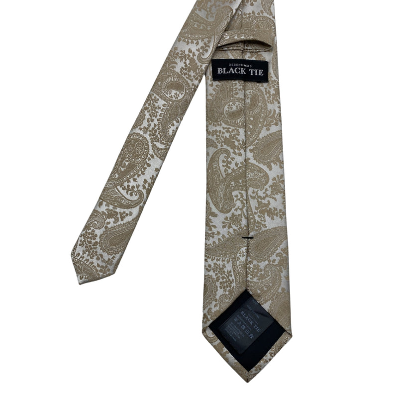 Royal Paisley Pattern Men's Tie by Debenhams