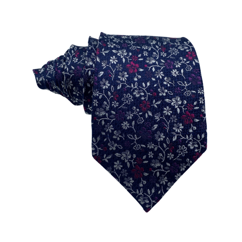 Marks & Spencer Beautiful Minimalist Floral Pattern Men's Tie