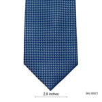 Giovanni Galli Self Textured Blue Men's Tie