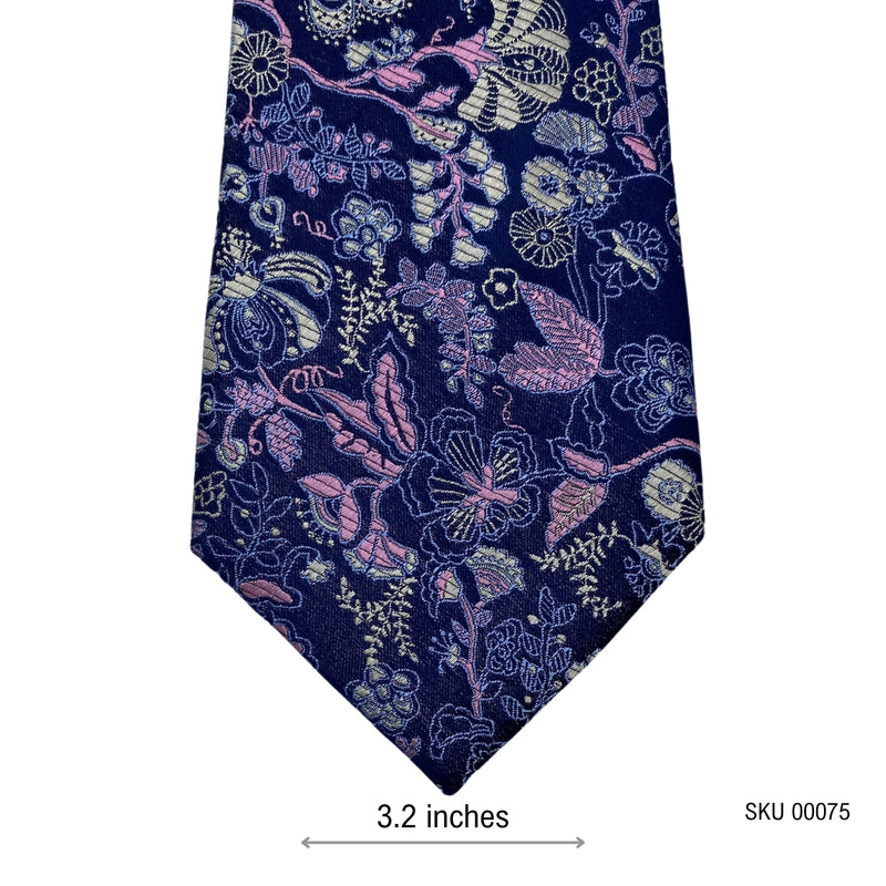 Marks & Spencer Pastel Floral Pattern Men's Tie
