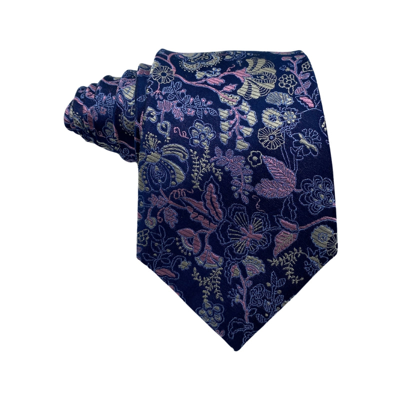 Marks & Spencer Pastel Floral Pattern Men's Tie