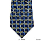 Charming Multi-Color Geometric Pattern Men's Tie