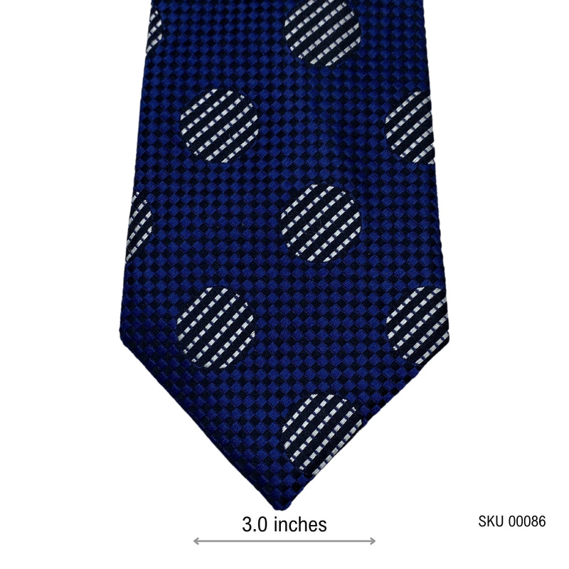William Hunt Glamorous Silk Polka Dots Men's Tie
