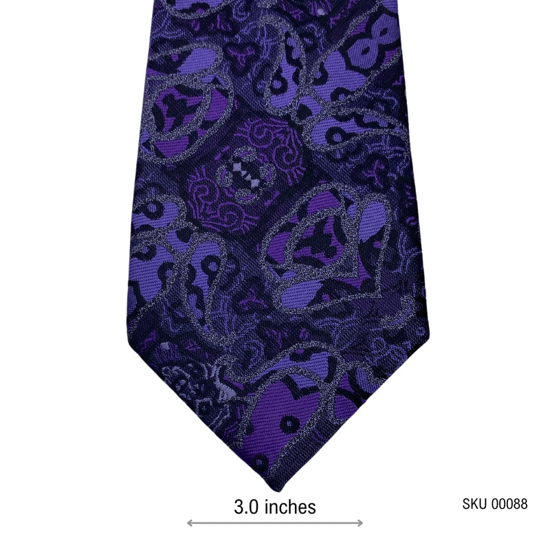 Charlton Gray Ethereal Paisley Inspired Men's Tie