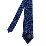 Majestic Blue Floral Pattern Men's Tie