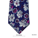 Marks & Spencer Glowing Pure Silk Floral Men's Tie