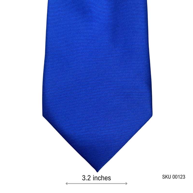 Next Premium Blue Plain Men's Tie