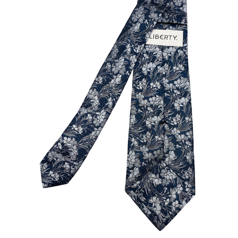 Radiant Pure Silk Floral Pattern Men's Tie by Liberty