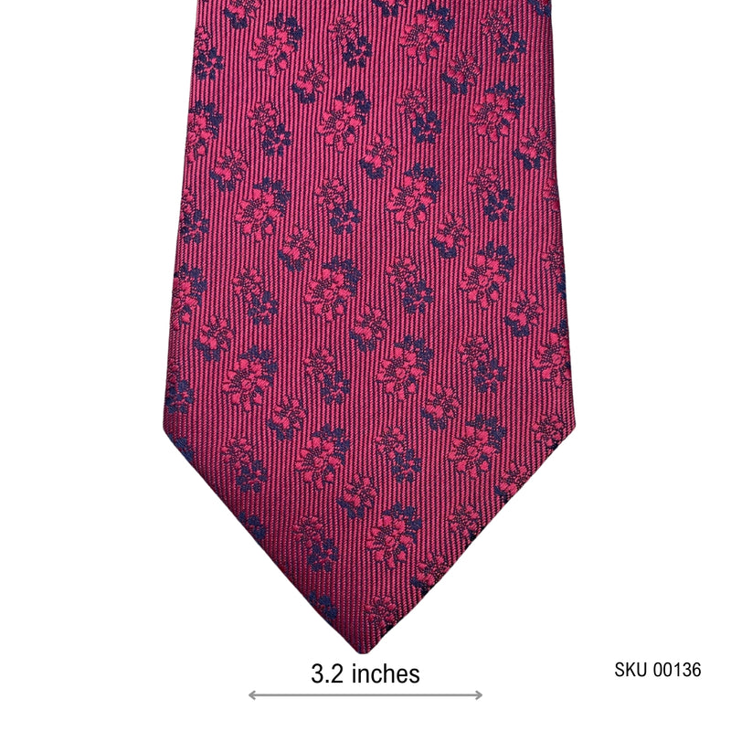 Grunge Floral Pattern Men's Tie by Next SP