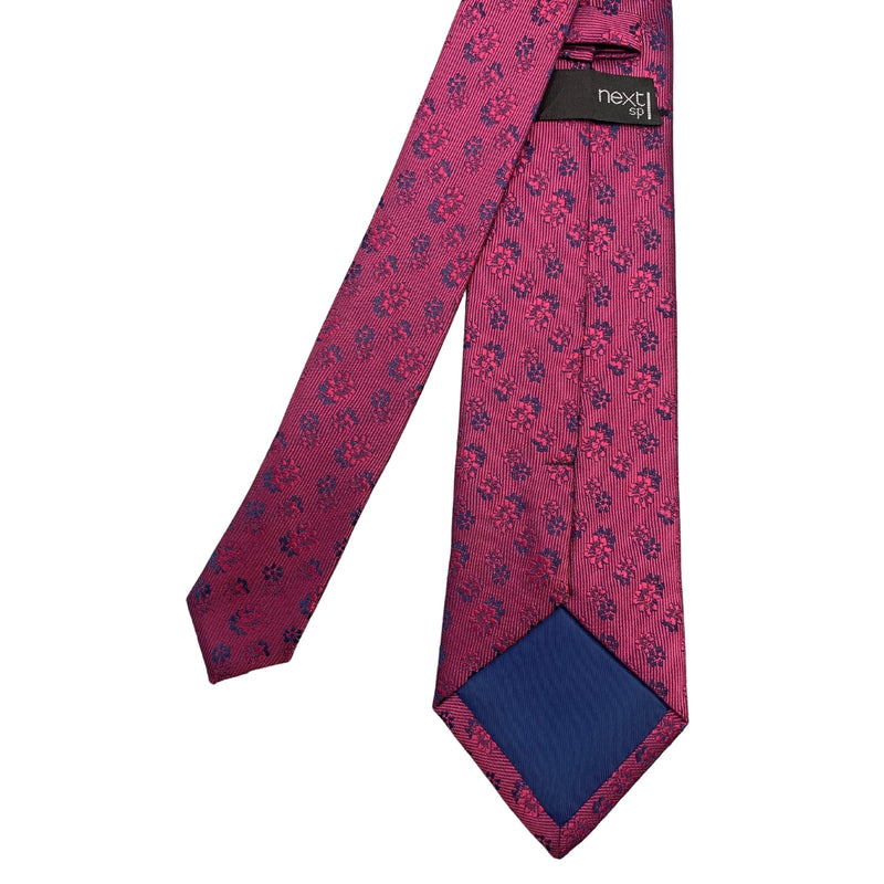Grunge Floral Pattern Men's Tie by Next SP