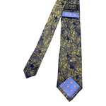 Jeff Banks Modern Grunge Silk Floral Pattern Men's Tie