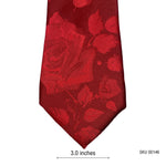 Jeff Banks Rustic Rose Pattern Men's Tie