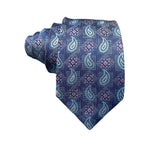 Slaters Radiant Pure Silk Paisley Design Men's Tie
