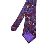 Sulhrie & Valentine Captivating Floral Pattern Men's Tie