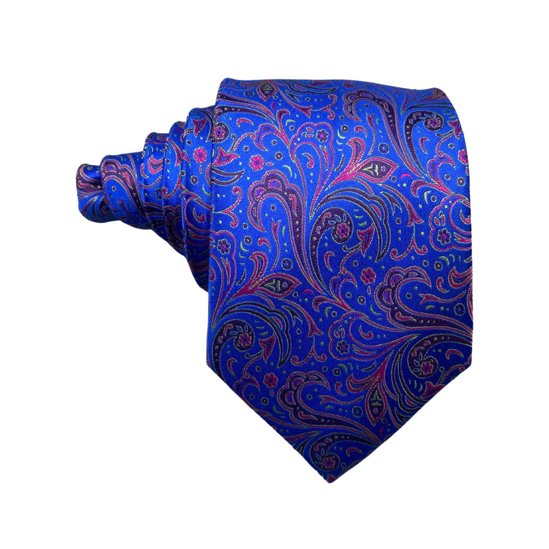 Ravishing Dapper Blue Pure Silk Men's Tie by Austin Reed