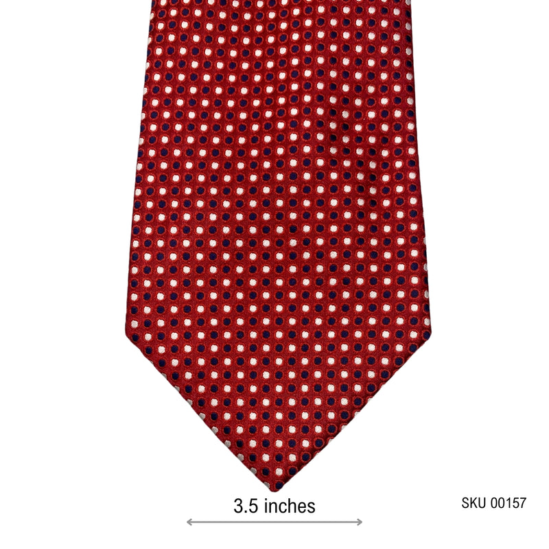 Exquisite Red Marks & Spencer Dotted Men's Tie