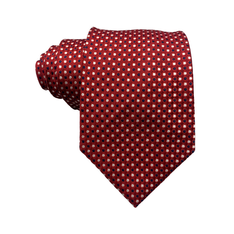 Exquisite Red Marks & Spencer Dotted Men's Tie