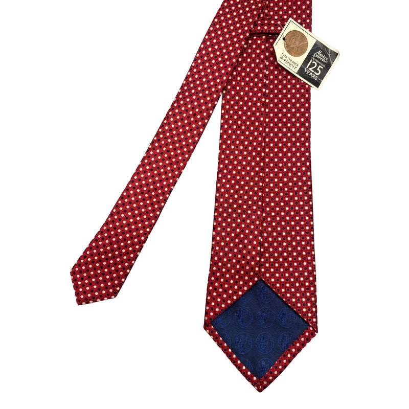 Exquisite Red Marks & Spencer Dotted Men's Tie