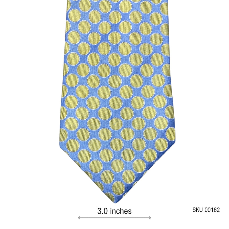 Opulent Pure Silk Polka Dots Men's Tie by Double Two