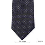 F&F Sleek Dark Dotted Men's Tie
