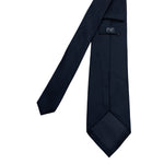 F&F Jet Black Luxurious Self Textured Men's Tie