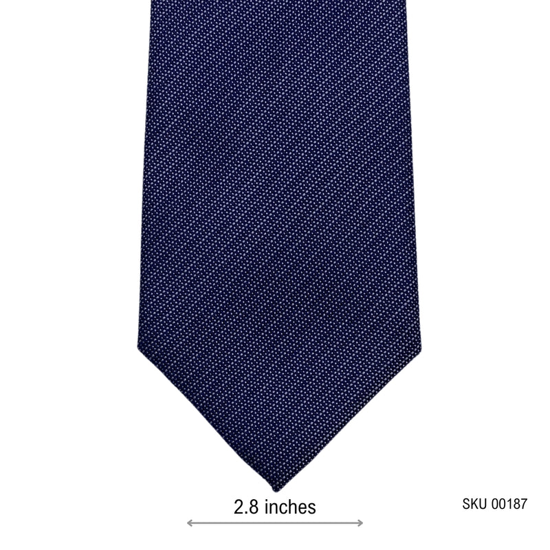 Tailor & Cutter Dark Self Textured Men's Tie