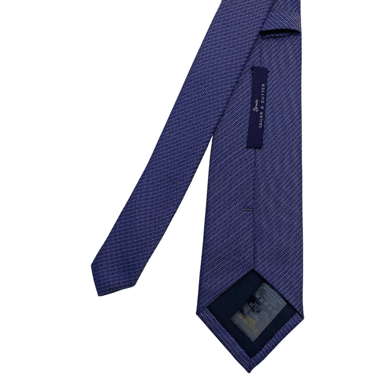 Tailor & Cutter Dark Self Textured Men's Tie