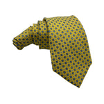 Next Tailoring Edgy Yellow Geometric Pattern Men's Tie