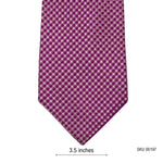 Marks & Spencer Pink Pure Silk Self Textured Men's Tie
