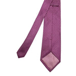 Marks & Spencer Pink Pure Silk Self Textured Men's Tie