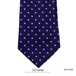 Dark Dotted Pattern Men's Tie by TU