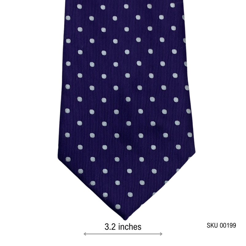 Dark Dotted Pattern Men's Tie by TU