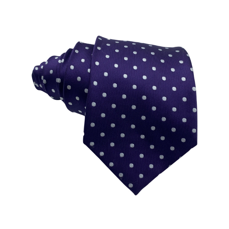 Dark Dotted Pattern Men's Tie by TU