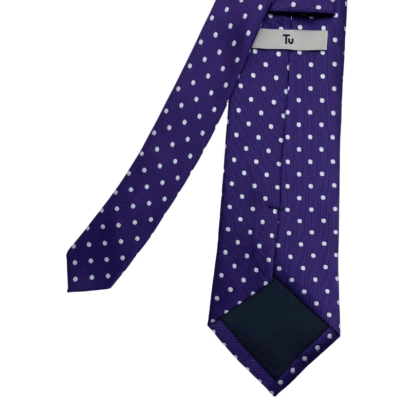 Dark Dotted Pattern Men's Tie by TU