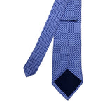 BHS Blue Pure Silk Dotted Men's Tie