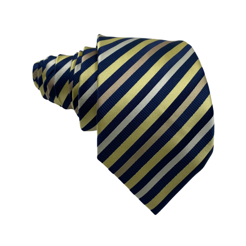 Rael Brook Multi Color Stripes Pattern Men's Tie
