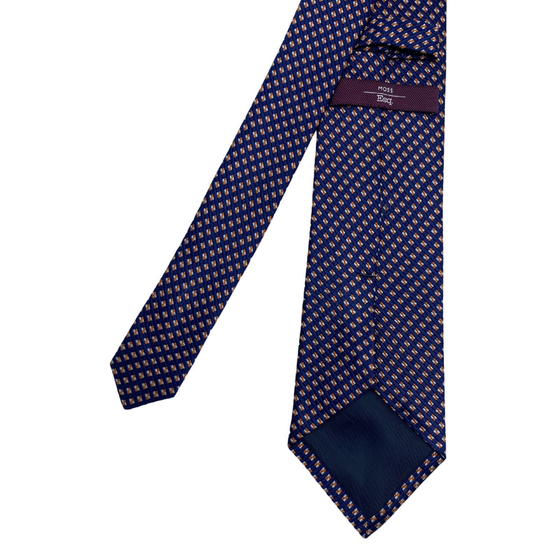 Charming Pure Silk Geometric Pattern Men's Tie by MOSS